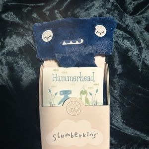 Slumberkins Hammerhead Snuggler - Navy